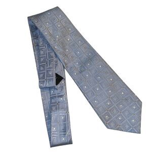 Michael Kors Blue,White and Gold Men’s Tie